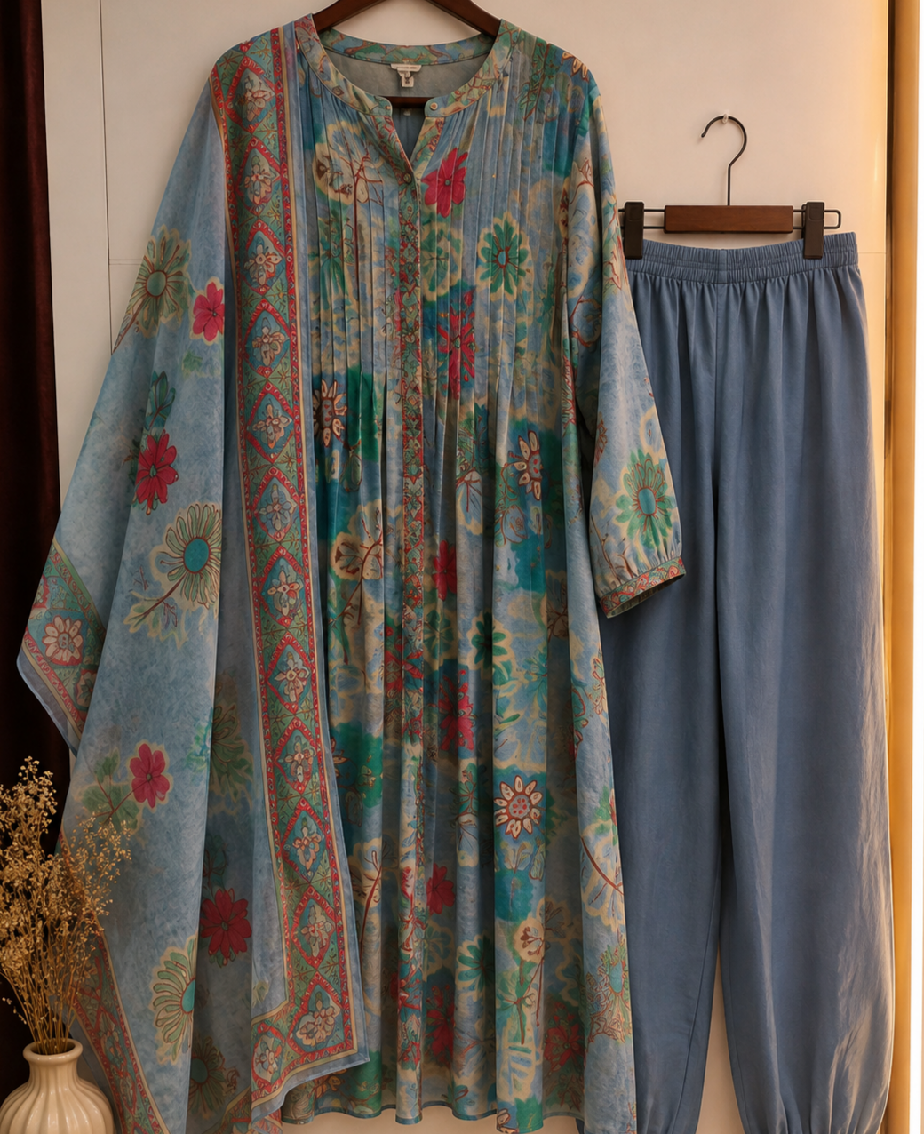 IMG_20260804_182801 cotton kurti set - Image 1